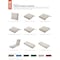 Classic Accessories Patio Lounge Chair/Loveseat Back Cushion, 25 x 22 x 4 Inch, Mushroom 62-064-MUSHRM-EC - alternate 5